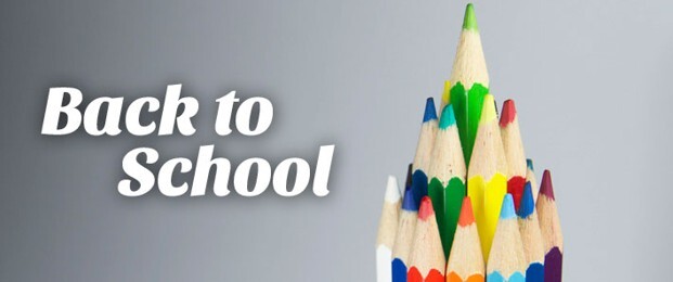 Back to School. A bunch of colored pencils.