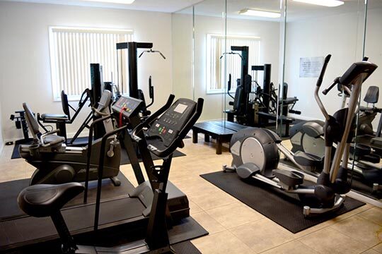 Various gym equipment at Tuscany at Aloma rentals. 
