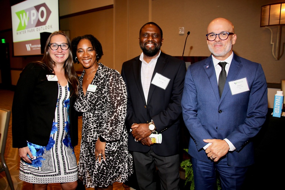 Winter Park HA Executive Director shown with Winter Park Chamber of Commerce Board of Directors