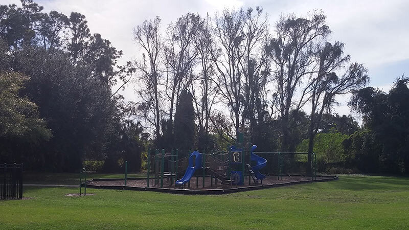 The playground at the Meadows.
