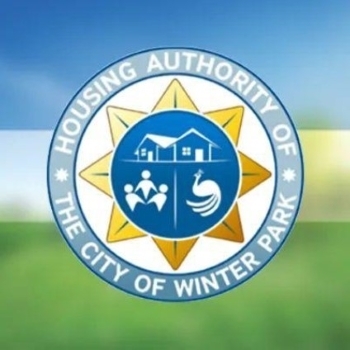 Winter Haven Logo with the text, Housing Authority of The City of Winter Park.