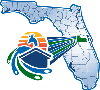 Map showing the location of Winter Park within the state of Florida